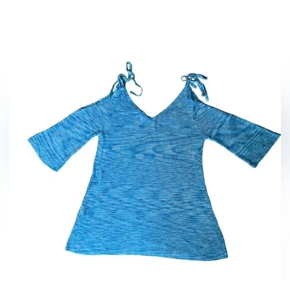 5/$25 Tommy Hilfiger lightweight cold shoulder summer sweater XL - Picture 7 of 14